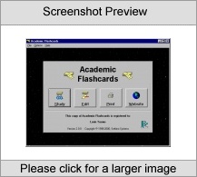 Academic Flashcards 2.0v Screenshot